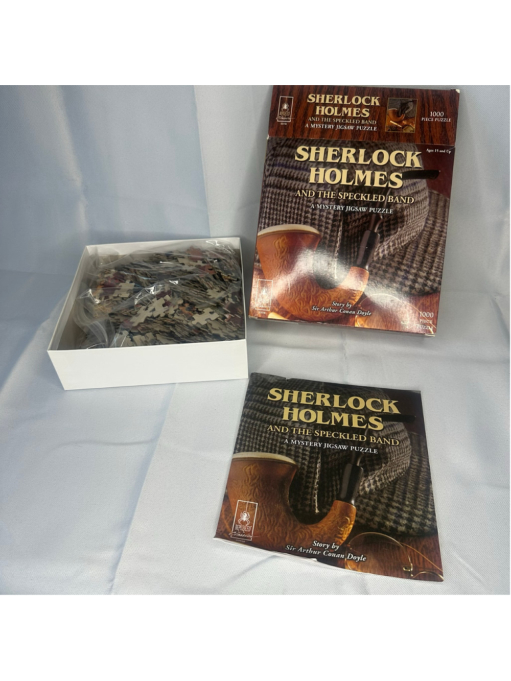 Sherlock Holmes "The Speckled Band" Mystery Jigsaw Puzzle (1000 Pc) BePuzzled